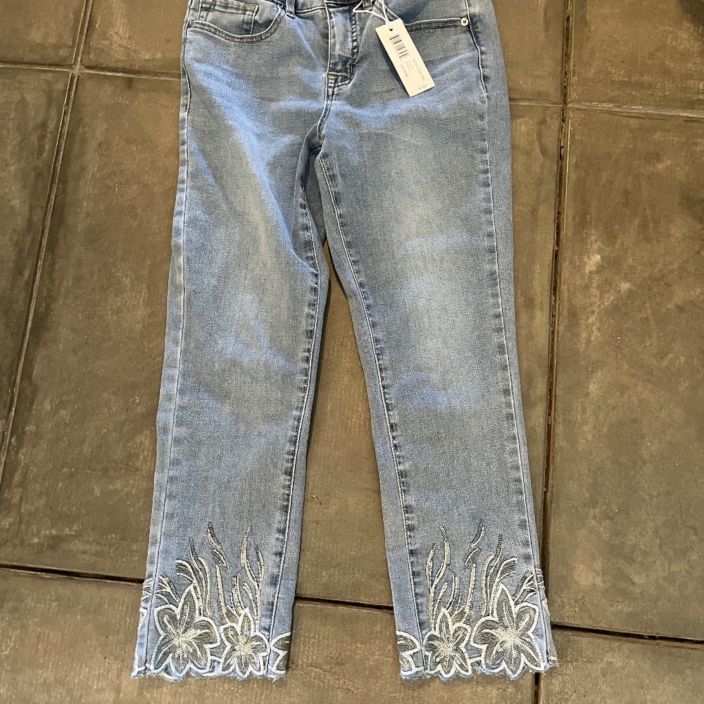 Cropped jeans